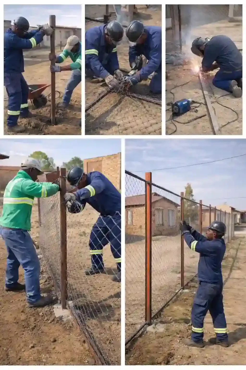 Welding fence